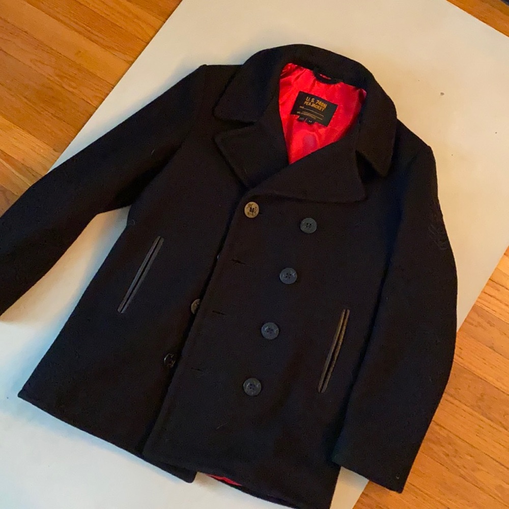 Schott 740N pea coat Medium